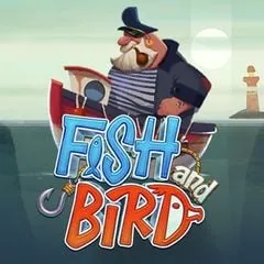 Fish and Bird slot game with cartoon sailor on a boat